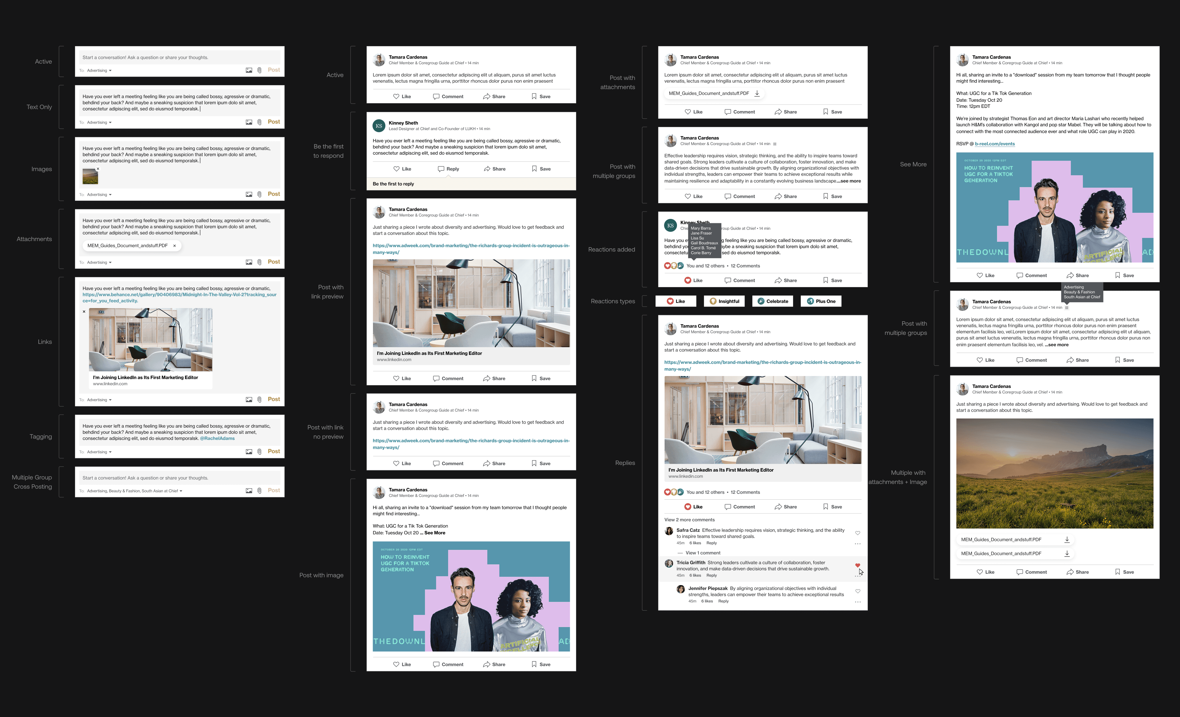 Chief Web Post and Feed Types