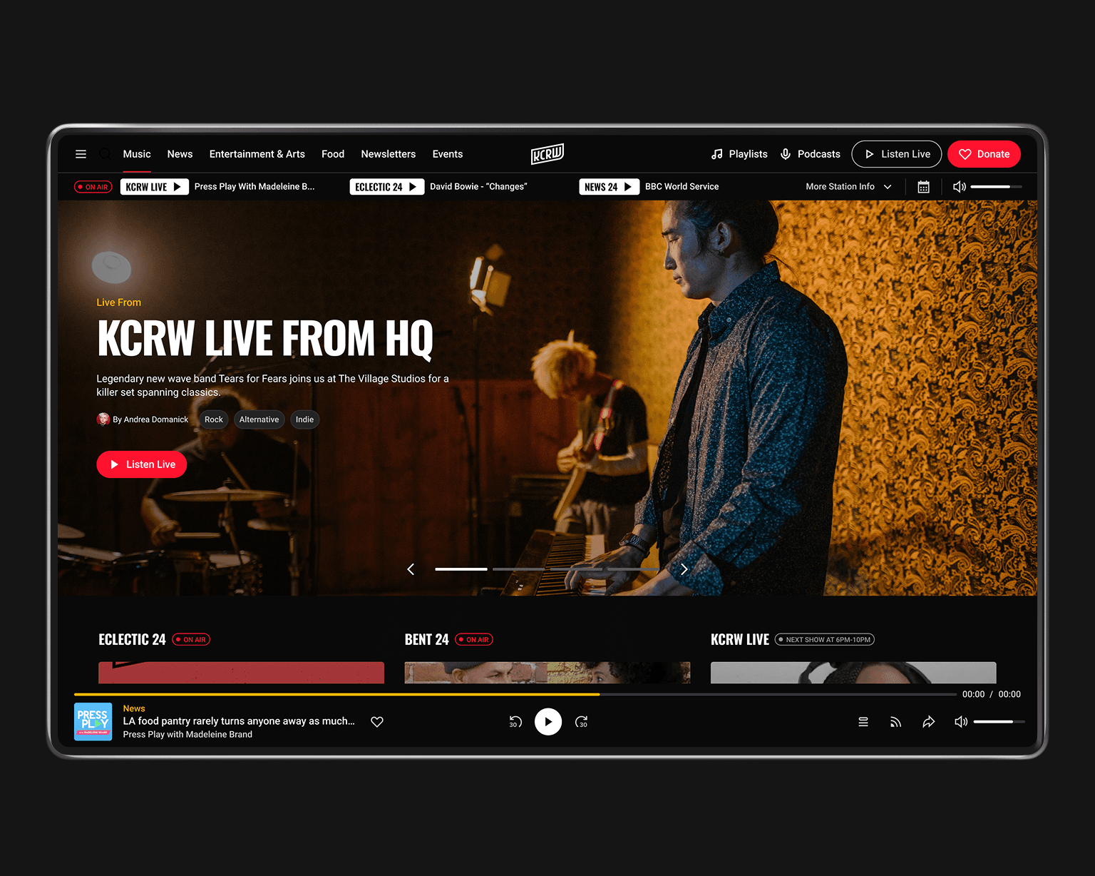 KCRW Case Study Hero