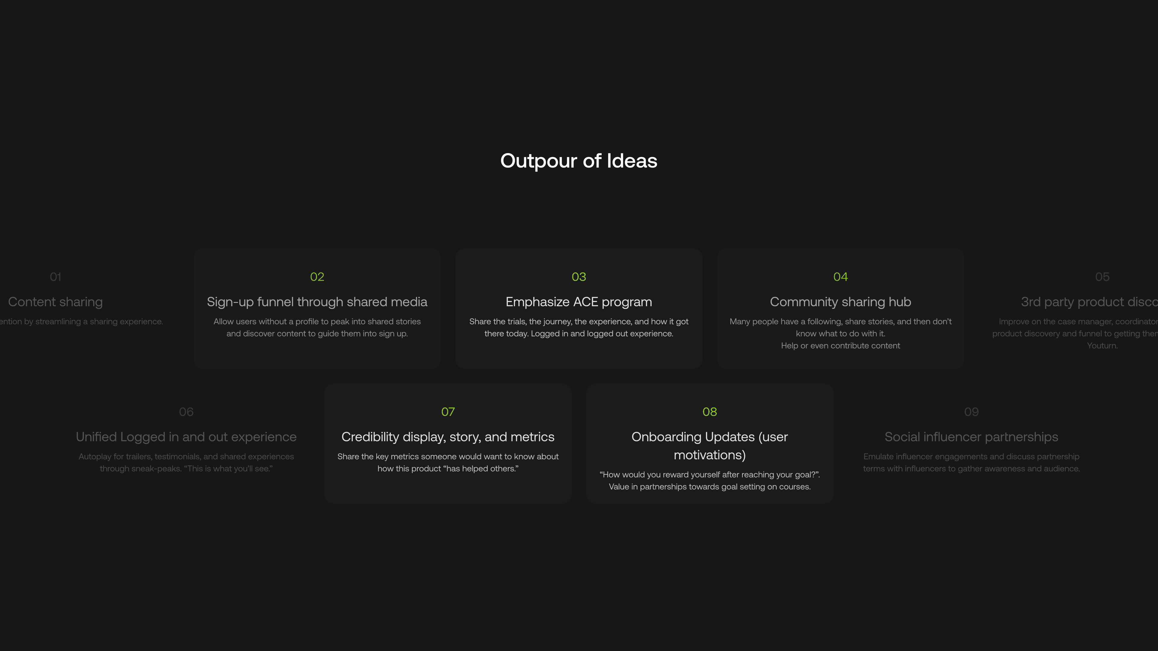 Youturn Outpour of Ideas